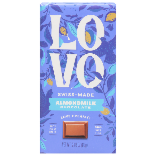Lovo Swiss-Made Almondmilk Chocolate Bar