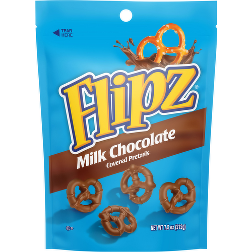 Flipz Milk Chocolate Covered Pretzels