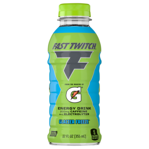 Fast Twitch Glacier Freeze Energy Drink