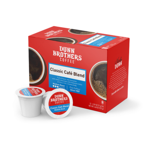Dunn Brothers Coffee K-Cups Classic Cafe Blend Coffee