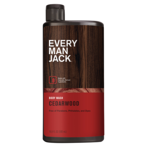 Every Man Jack Cedarwood Body Wash & Shower Gel