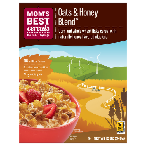 Mom's Best Oats & Honey Blend Cereal