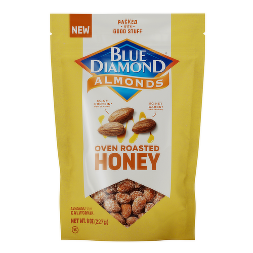 Blue Diamond Oven Roasted Honey Almonds