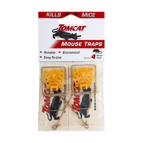 Tomcat Deluxe Wooden Mouse Traps