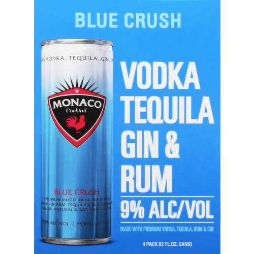 Monaco Blue Crush Cocktails