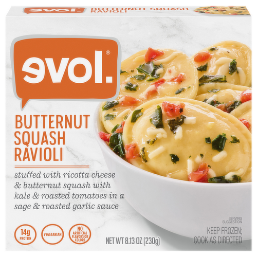 Evol Butternut Squash & Sage Ravioli Bowl