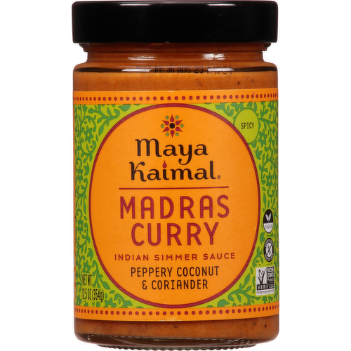 Maya Kaimal Madras Curry Indian Simmer Sauce