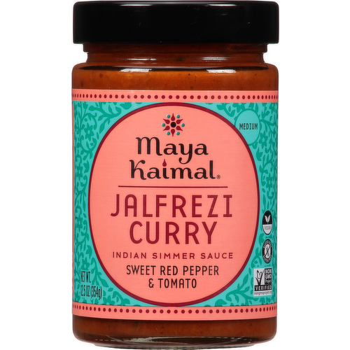 Maya Kaimal Jalfrezi Curry Indian Simmer Sauce