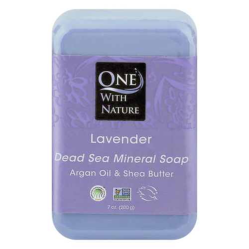 One with Nature Lavender Dead Sea Mineral Soap