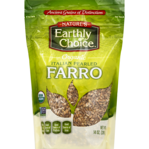 Nature's Earthly Choice Organic Pearled Farro