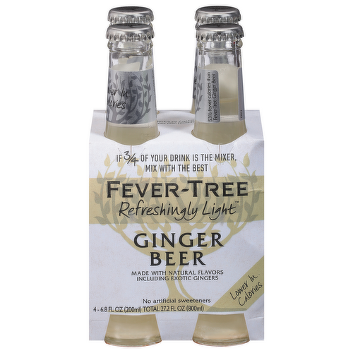 Fever-Tree Refreshingly Light Ginger Beer