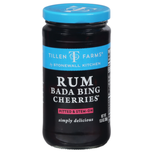 Tillen Farms by Stonewall Kitchen Rum Bada Bing Cherries