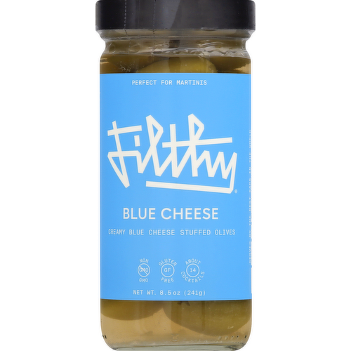 Filthy Blue Cheese Stuffed Olives
