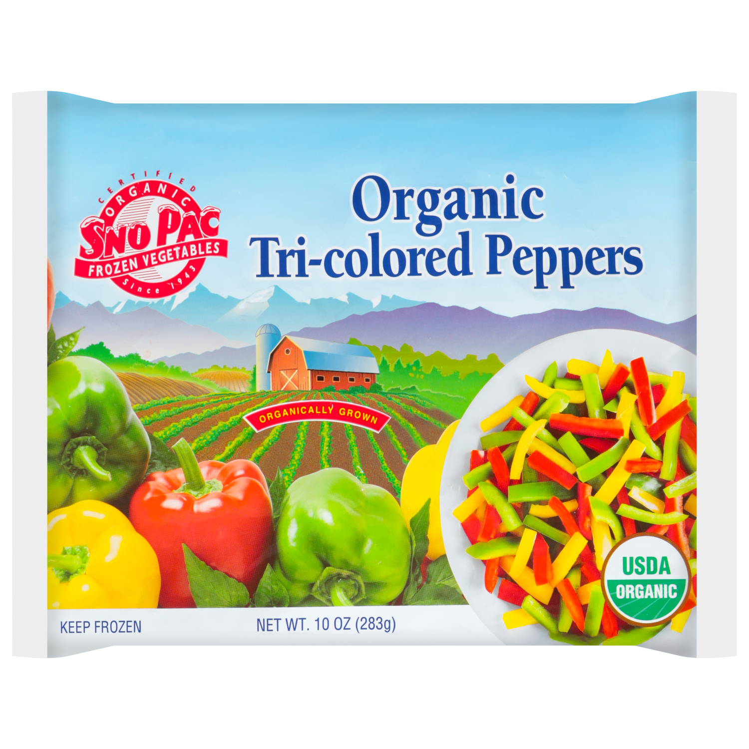 Sno Pac Organic Tri-Colored Peppers - Lunds & Byerlys Sno Pac Organic Tri-Colored Peppers - Lunds & Byerlys