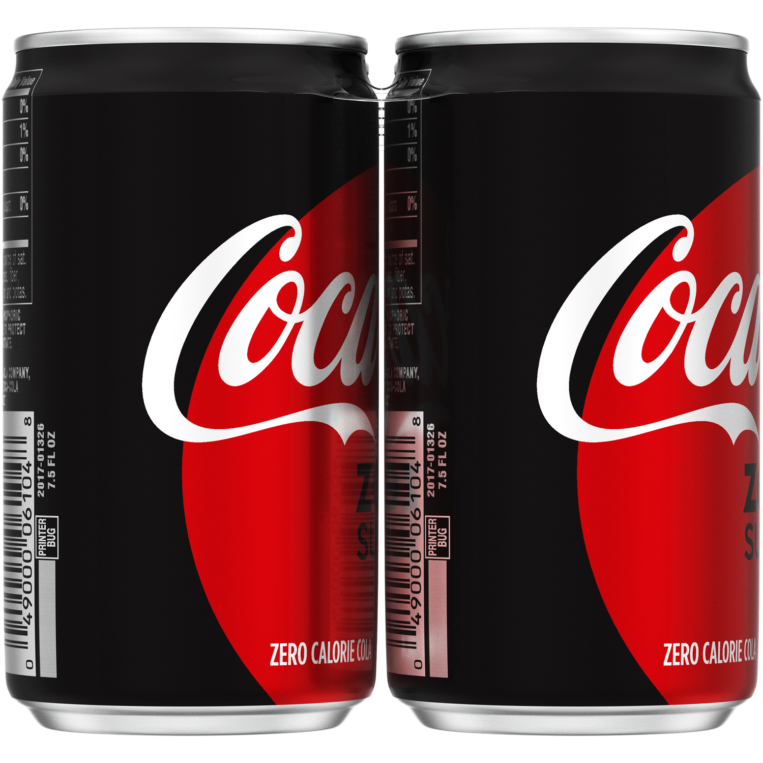 Coca-Cola Zero Sugar Coke Mini Cans - Lunds & Byerlys Coca-Cola Zero Sugar Coke Mini Cans - Lunds & Byerlys