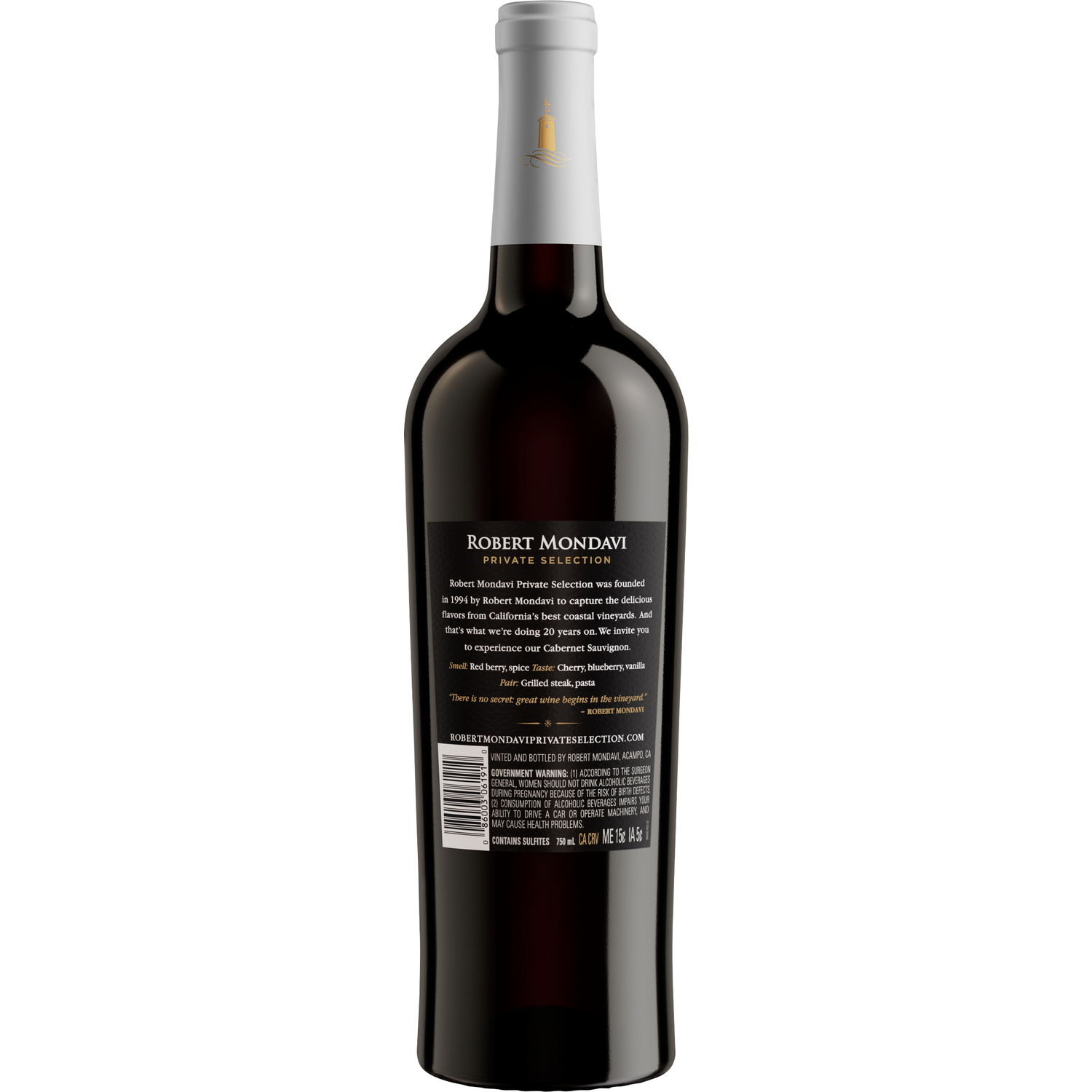 Robert Mondavi California Private Selection Cabernet Robert Mondavi California Private Selection Cabernet