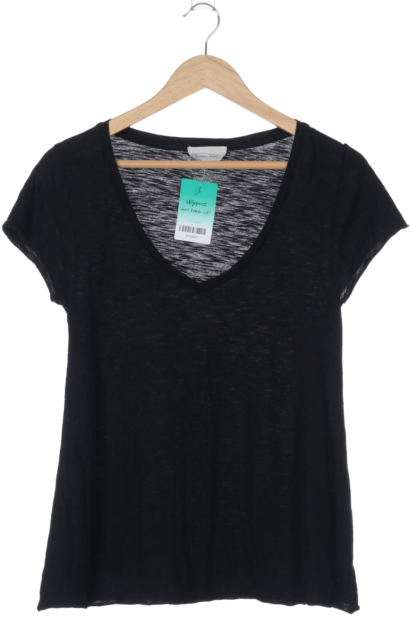 

American Vintage Damen T-Shirt, schwarz, Gr.