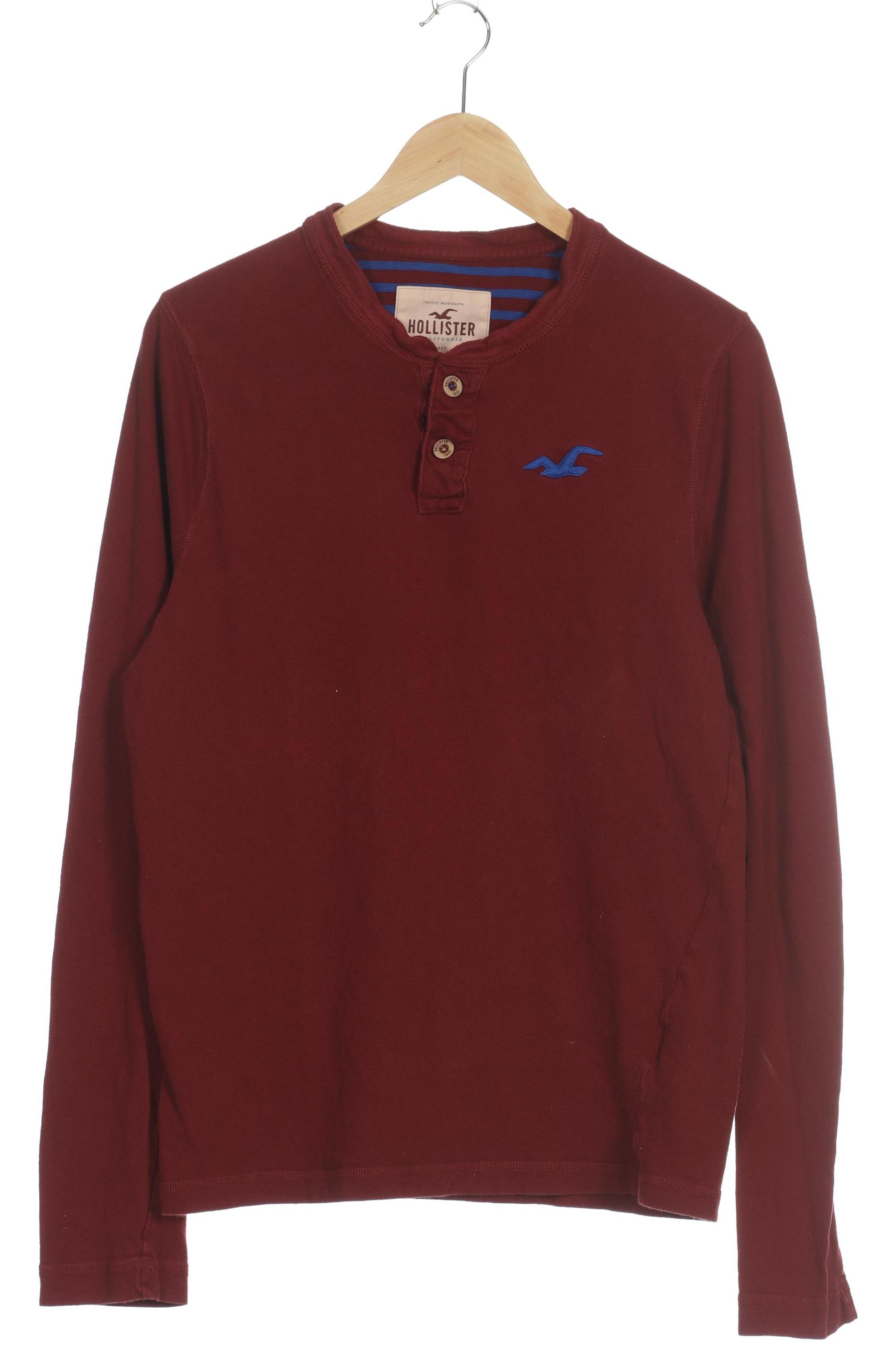 

Hollister Herren Langarmshirt, rot, Gr.