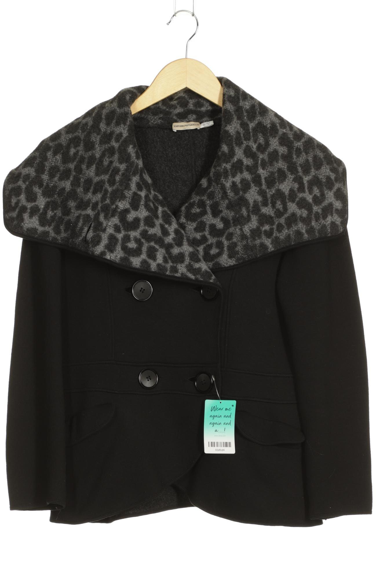 

Emporio Armani Damen Jacke, schwarz, Gr. 42