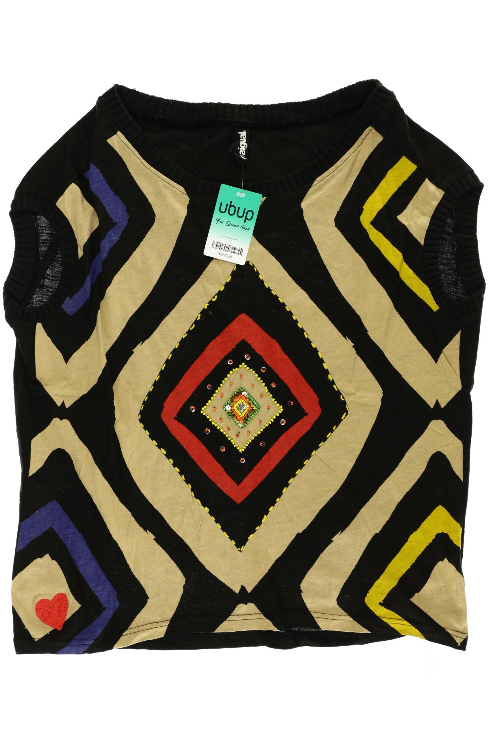 

Desigual Damen Top, schwarz, Gr.