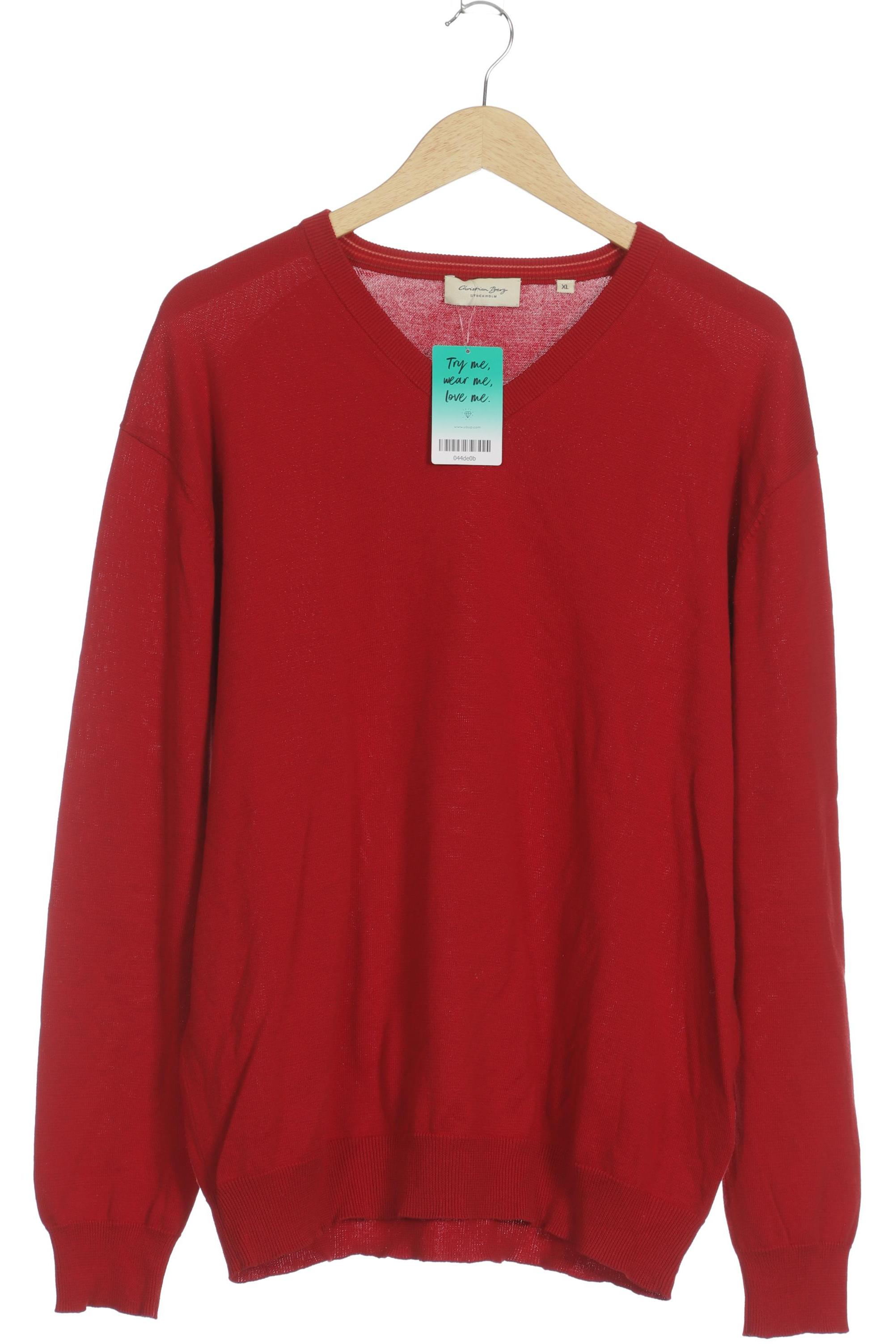 

Christian Berg Herren Pullover, rot, Gr.