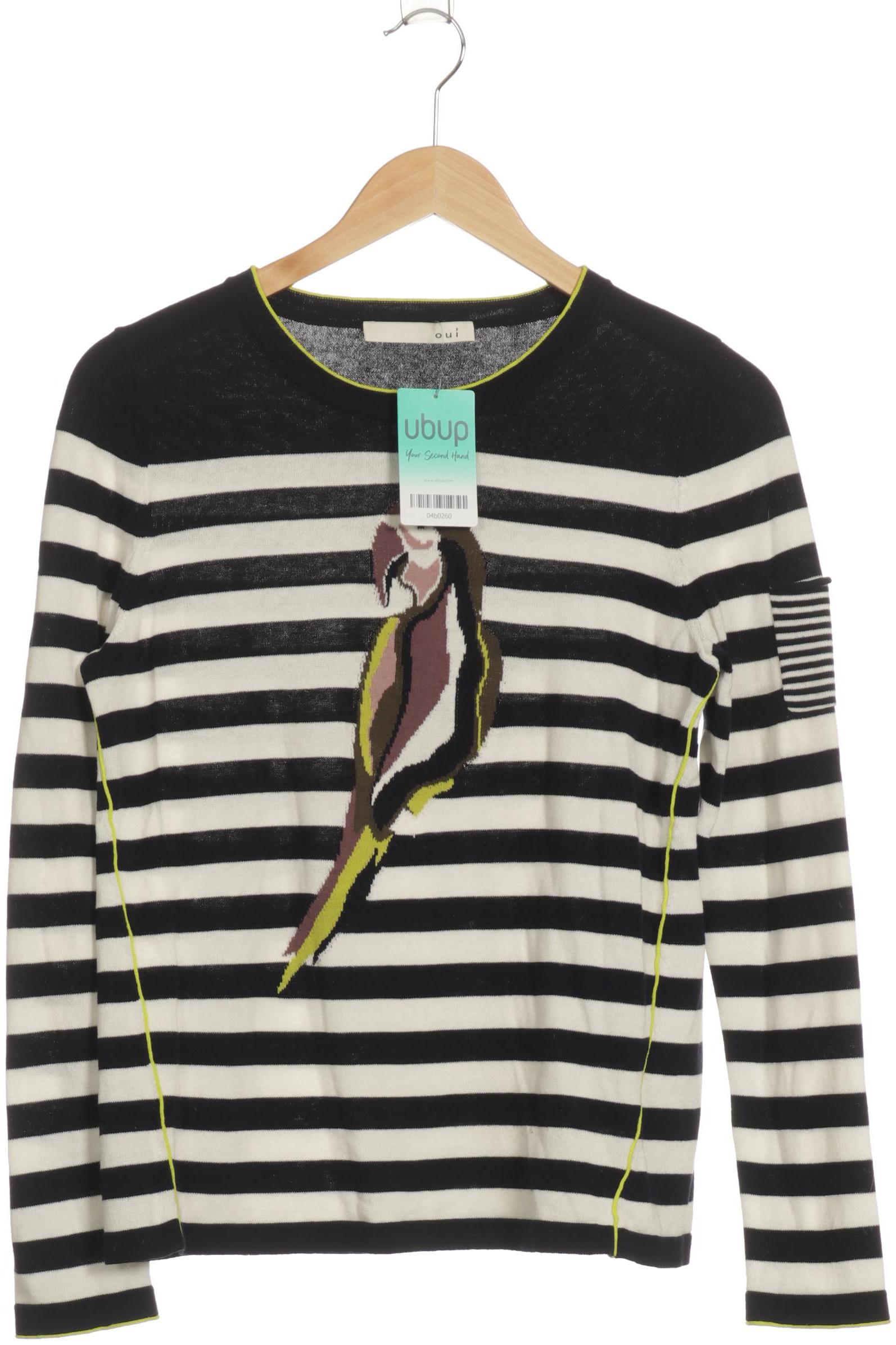 

Oui Damen Pullover, blau, Gr. 36