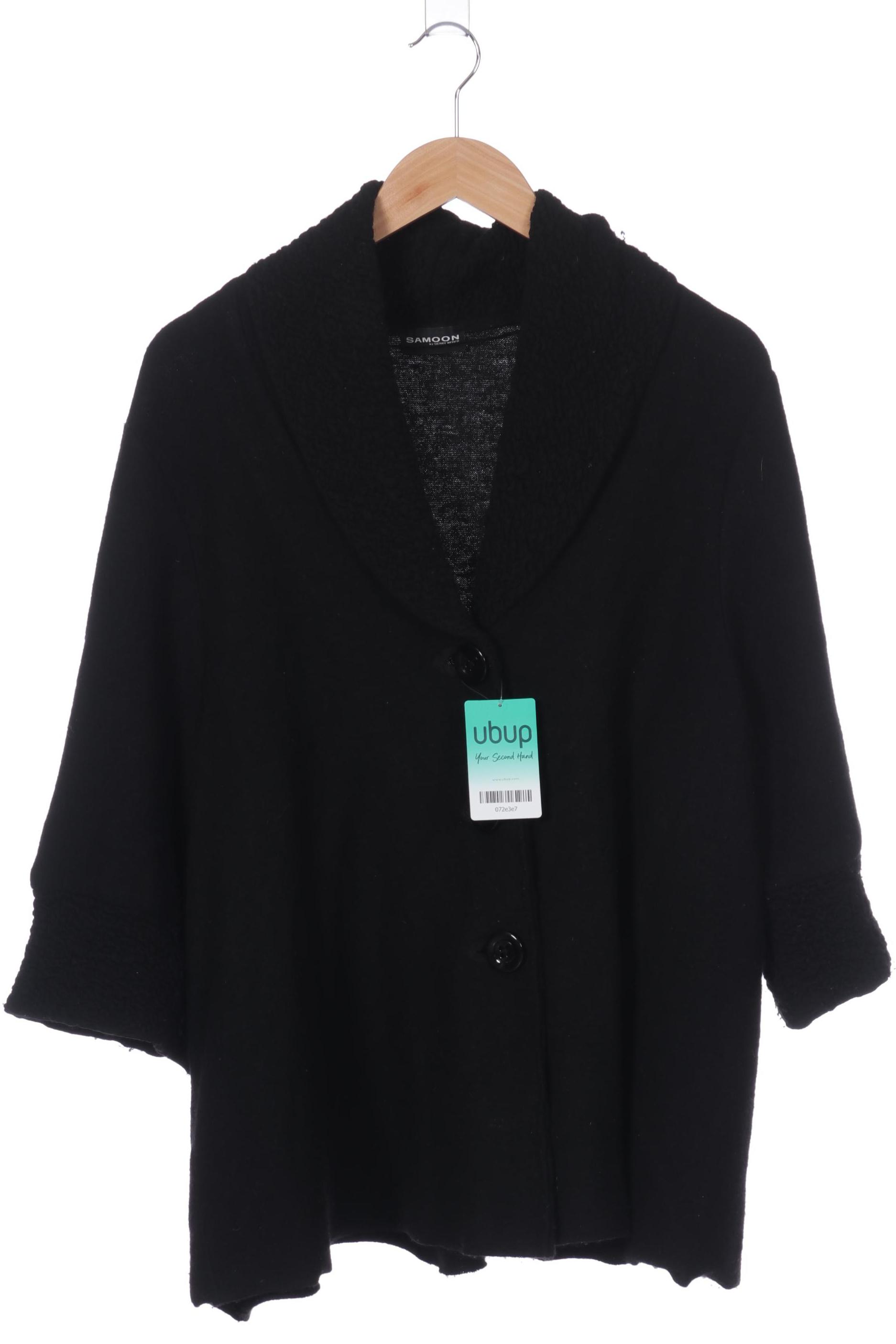 

Samoon by Gerry Weber Damen Strickjacke, schwarz, Gr. 46