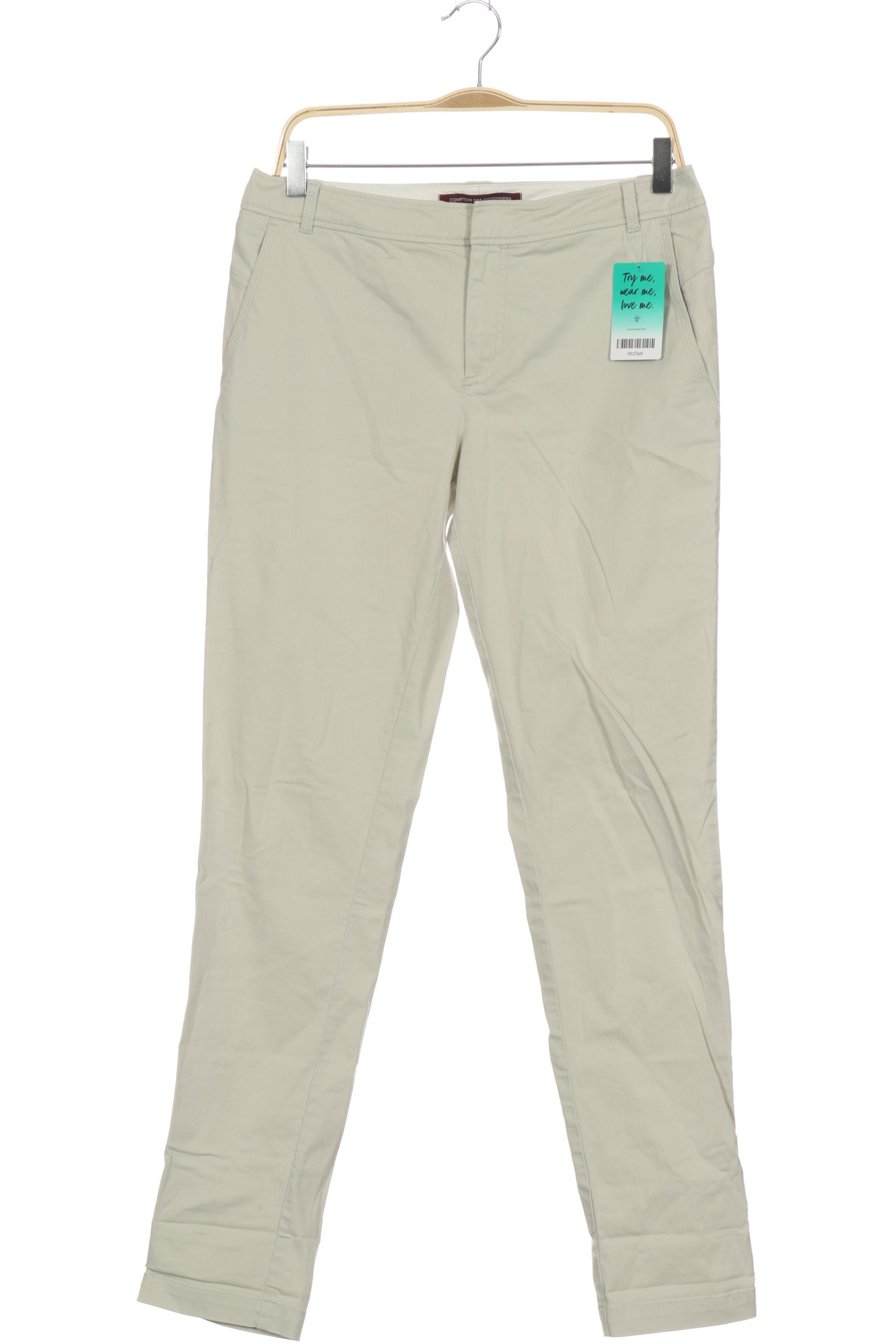 

Comptoir des Cotonniers Damen Stoffhose, beige, Gr. 38