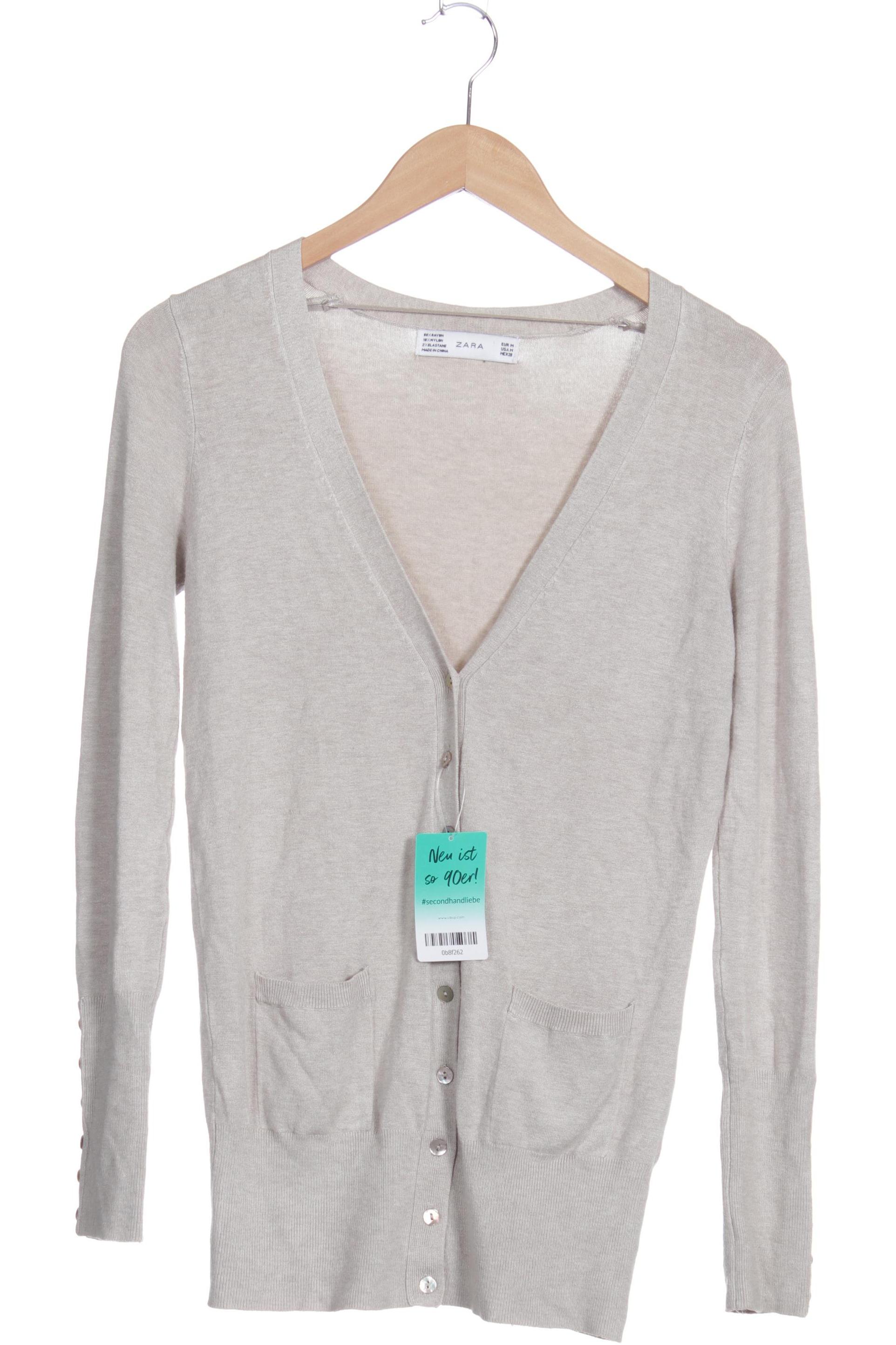 

Zara Damen Strickjacke, beige, Gr.
