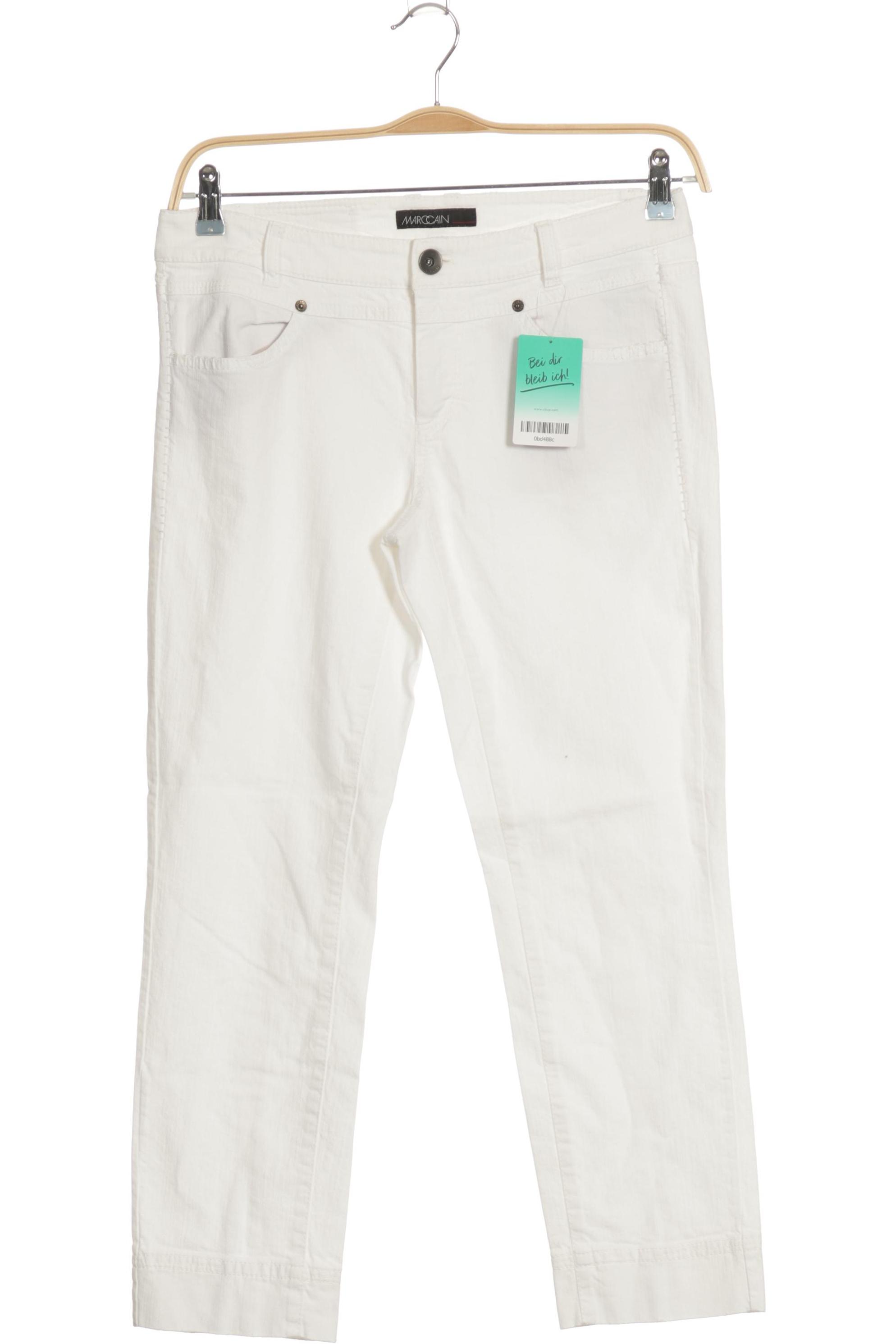 

Marc Cain Damen Jeans, weiß, Gr.