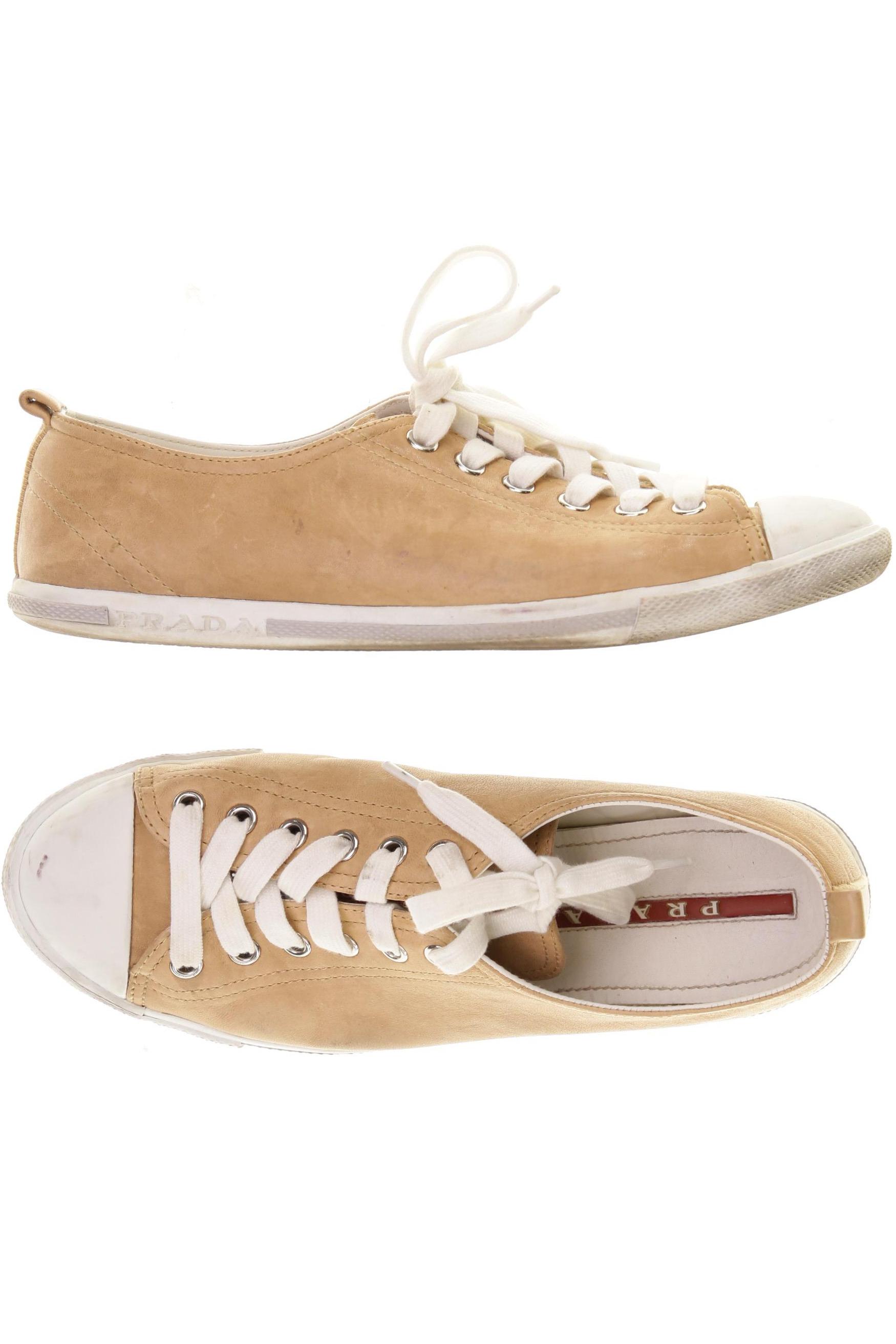 

Prada Damen Sneakers, beige, Gr. 38.5
