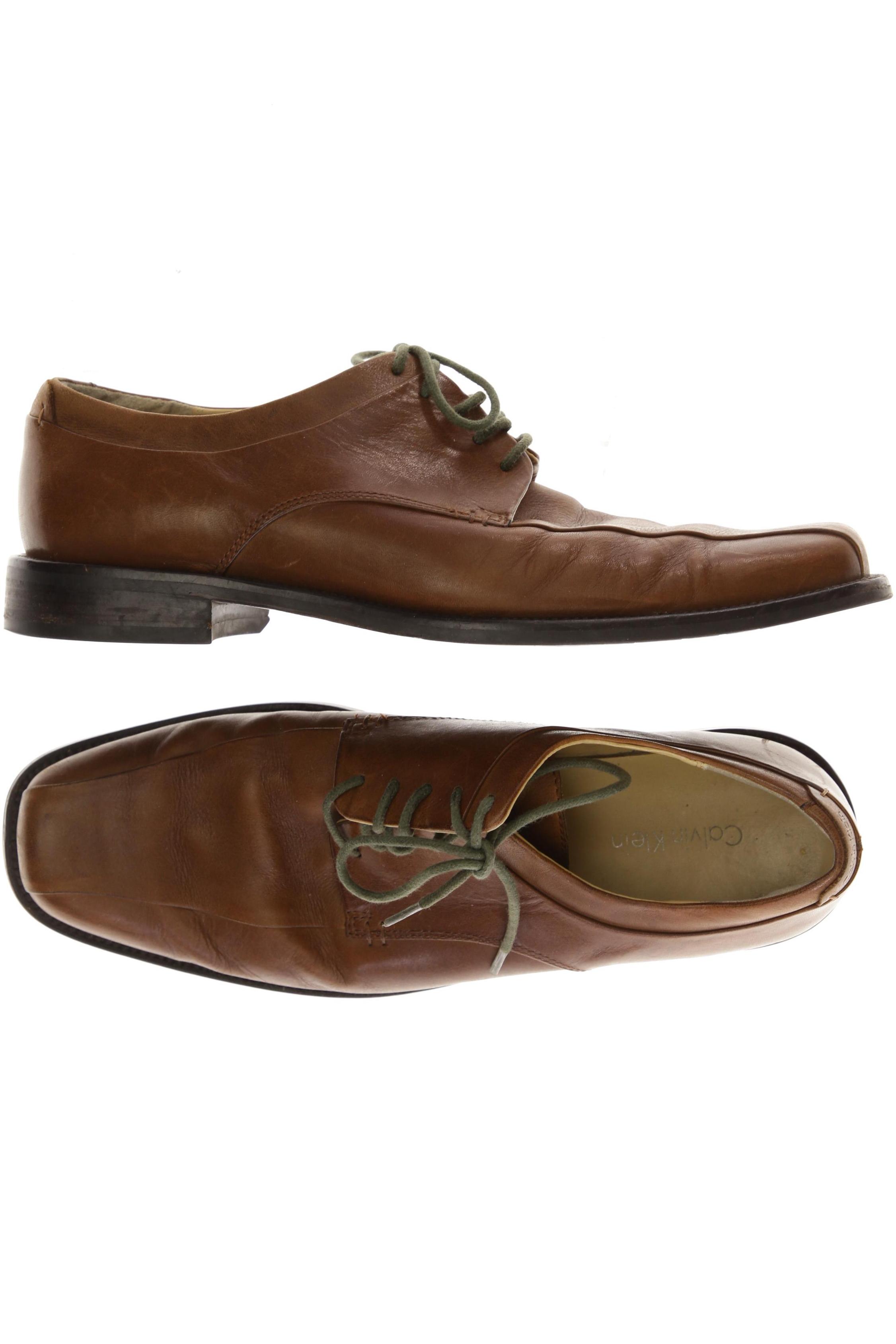 

Calvin Klein Herren Halbschuh, braun, Gr. 10.5