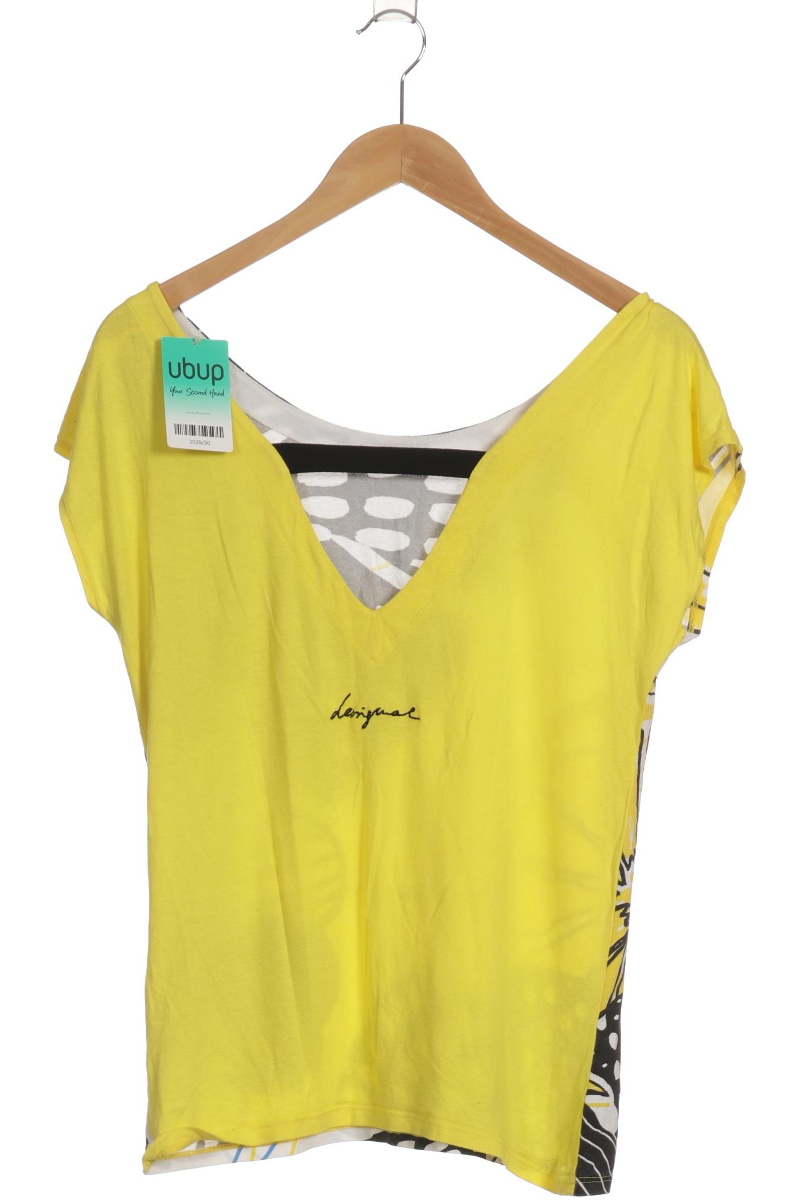 

Desigual Damen T-Shirt, gelb, Gr.