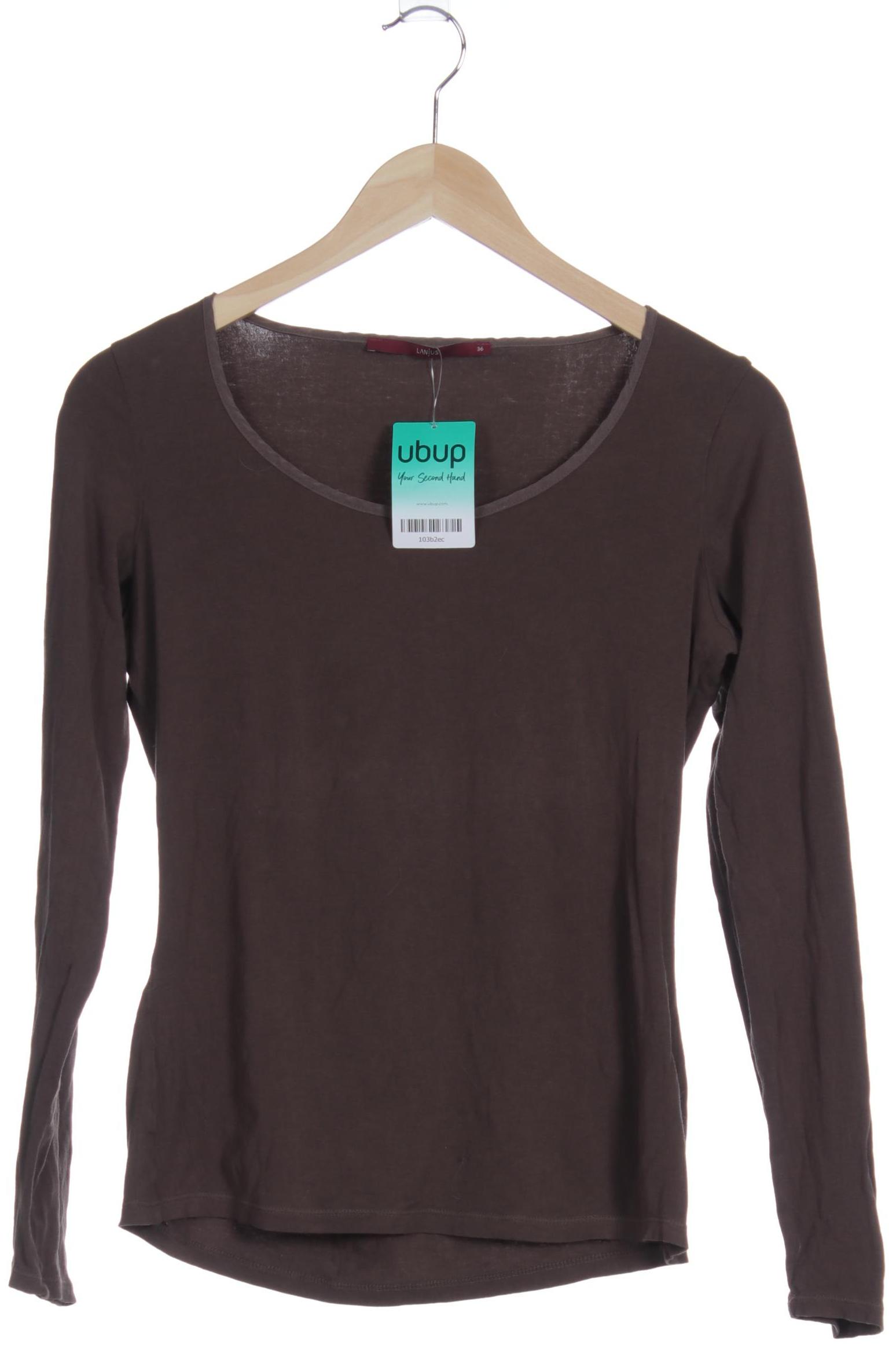

Lanius Damen Langarmshirt, braun, Gr. 36