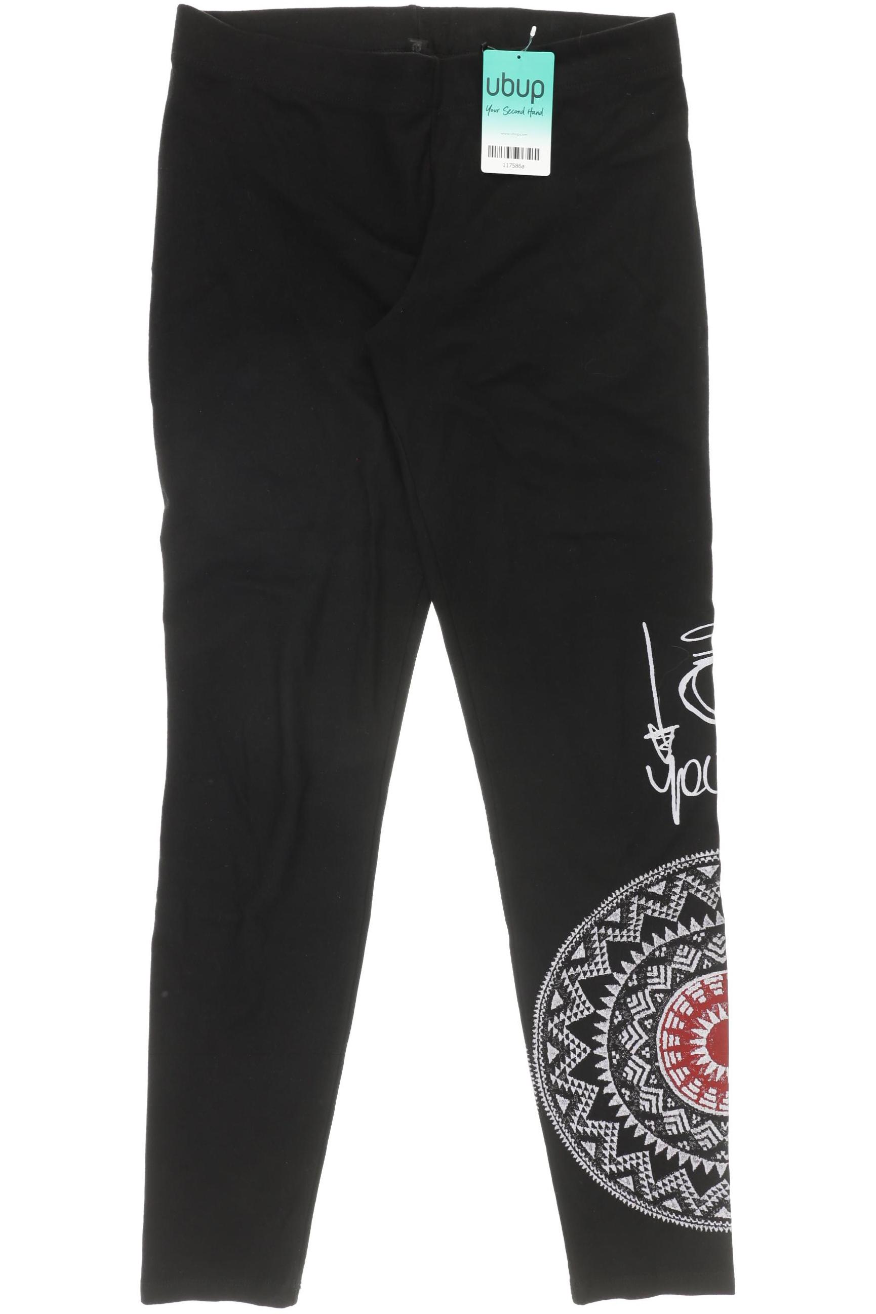 

Desigual Damen Stoffhose, schwarz, Gr.