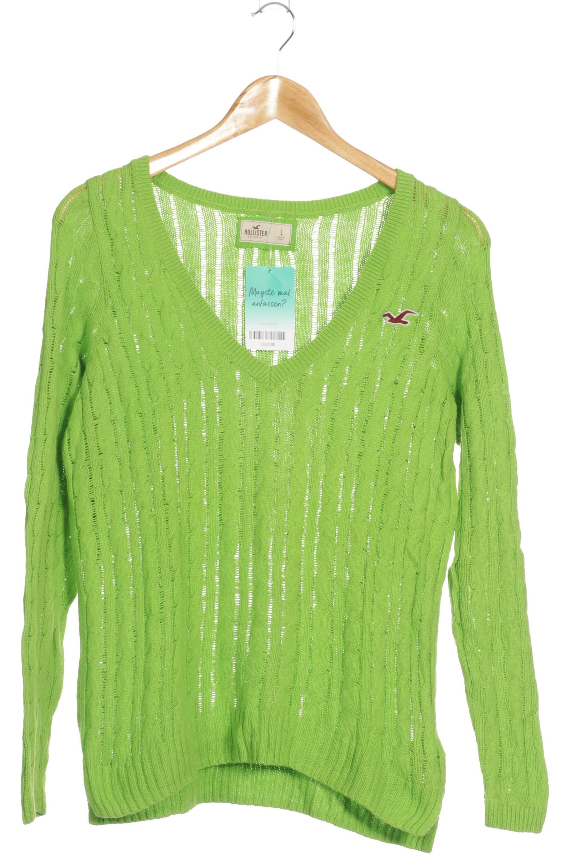 

Hollister Damen Pullover, grün, Gr.