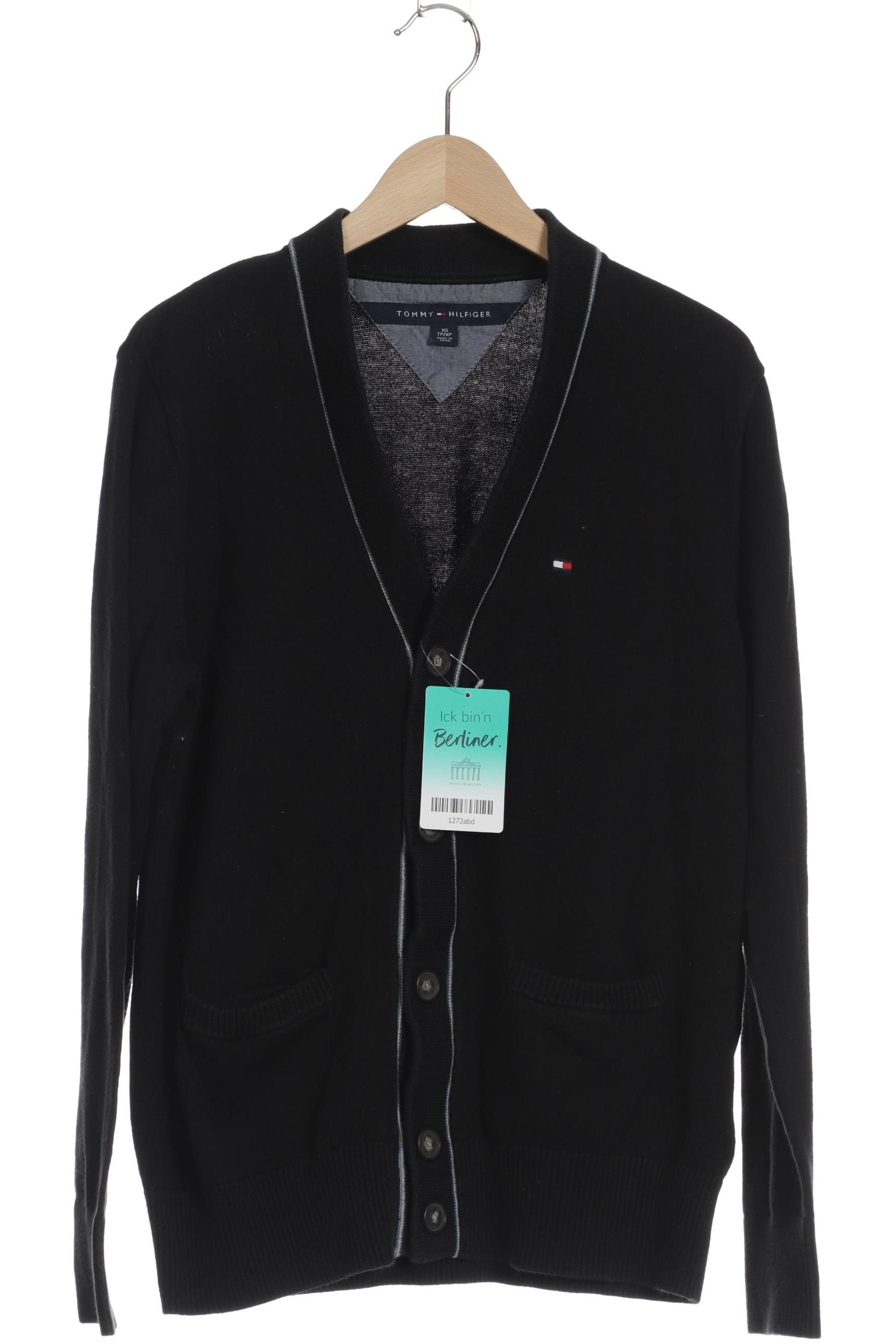 

Tommy Hilfiger Herren Strickjacke, schwarz, Gr.