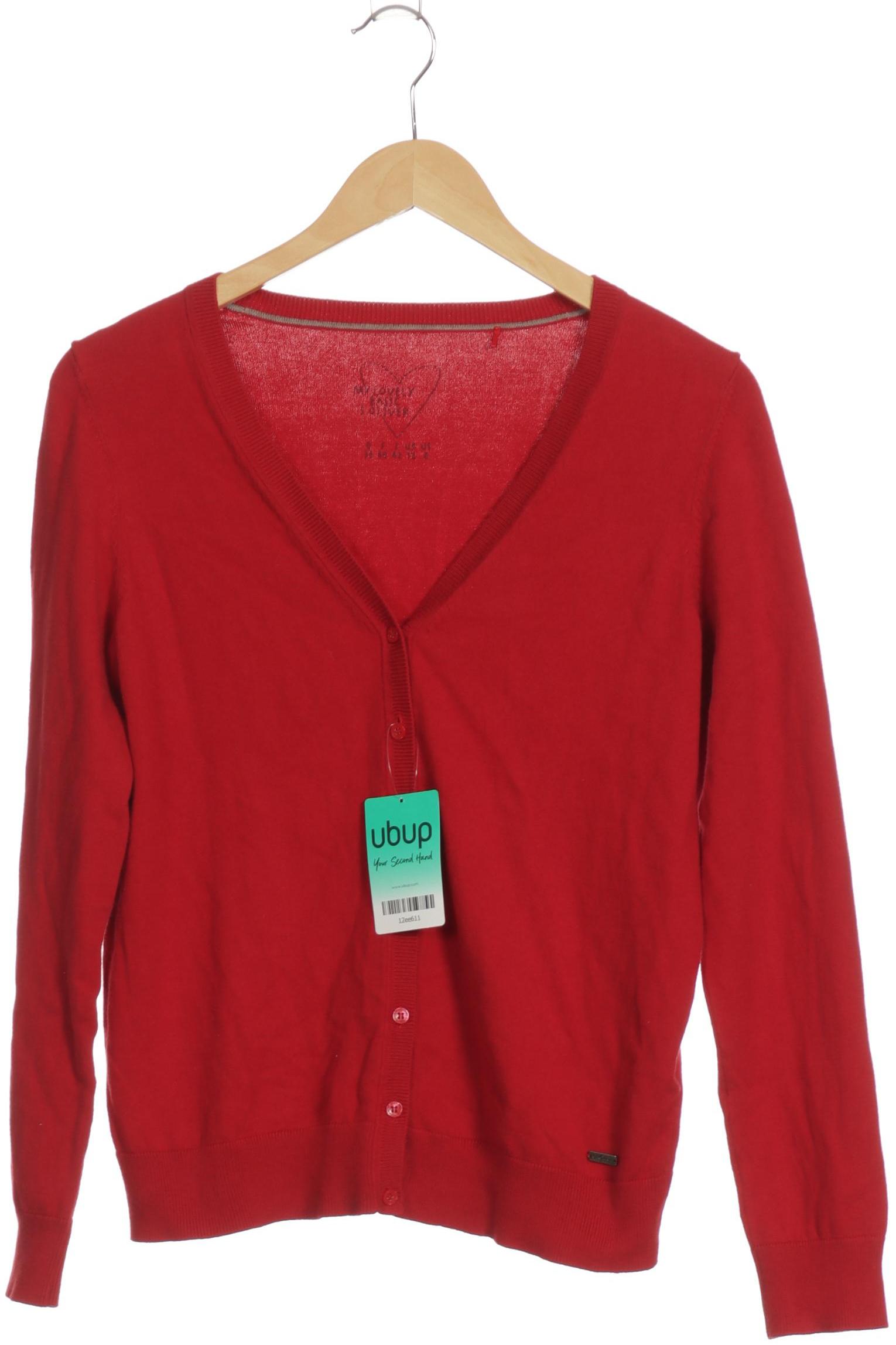 

s.Oliver Selection Damen Strickjacke, rot, Gr. 36