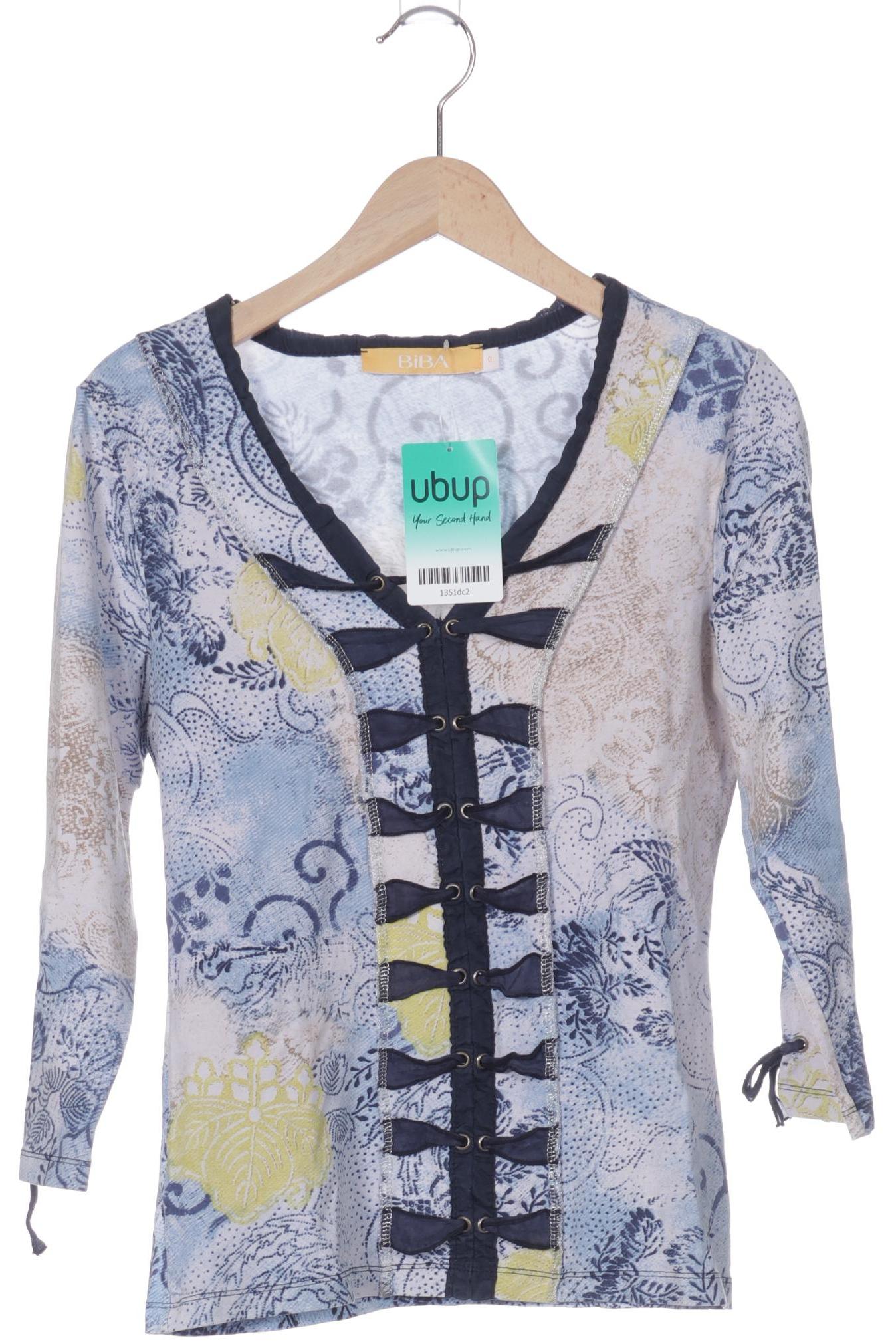 

BiBA Damen Langarmshirt, blau, Gr.