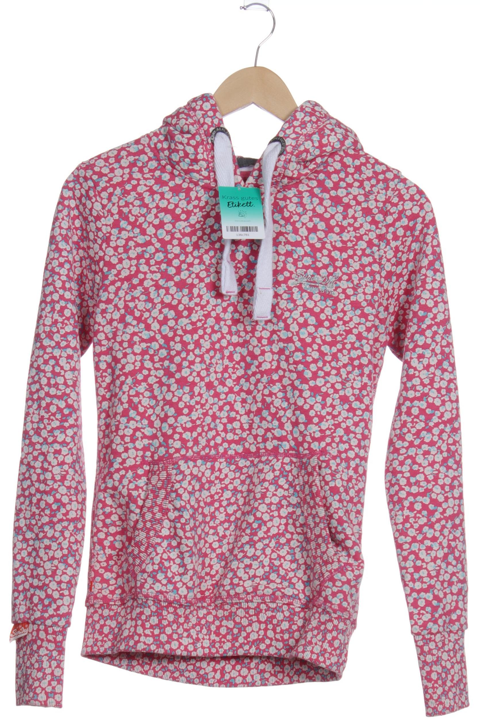

Superdry Damen Kapuzenpullover, pink, Gr.