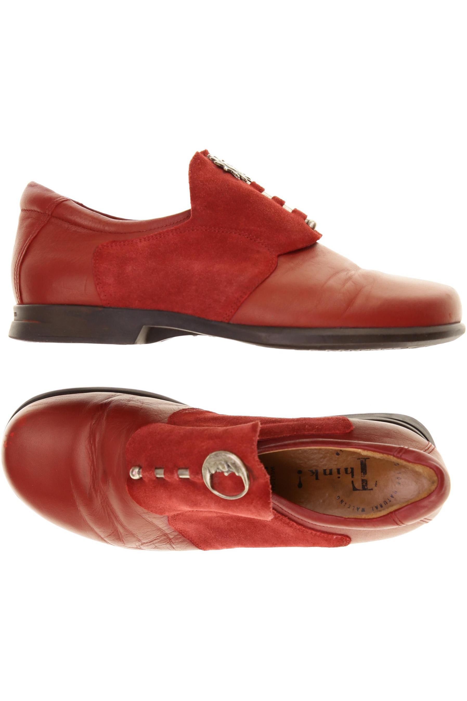 

Think! Damen Halbschuh, rot, Gr. 38.5