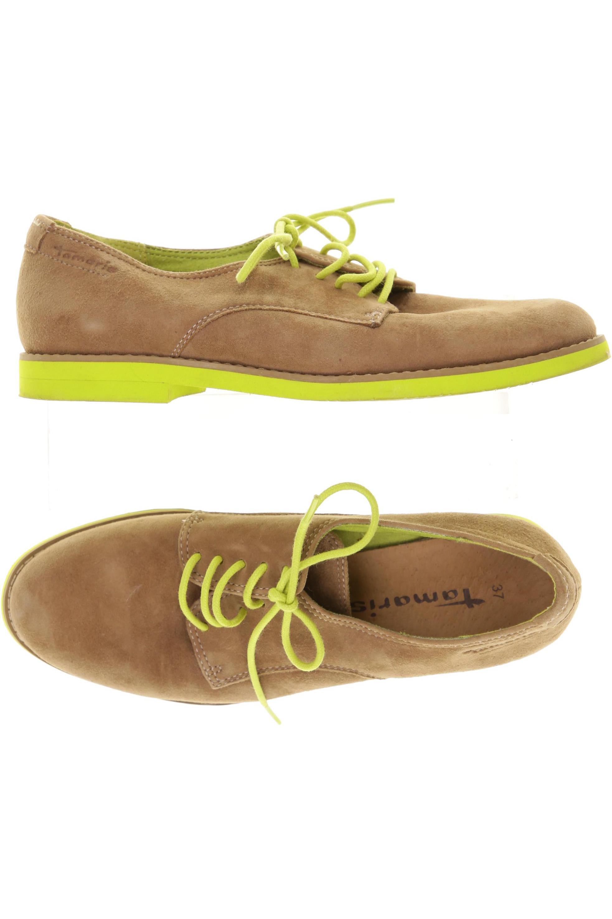 

Tamaris Damen Halbschuh, beige, Gr. 37