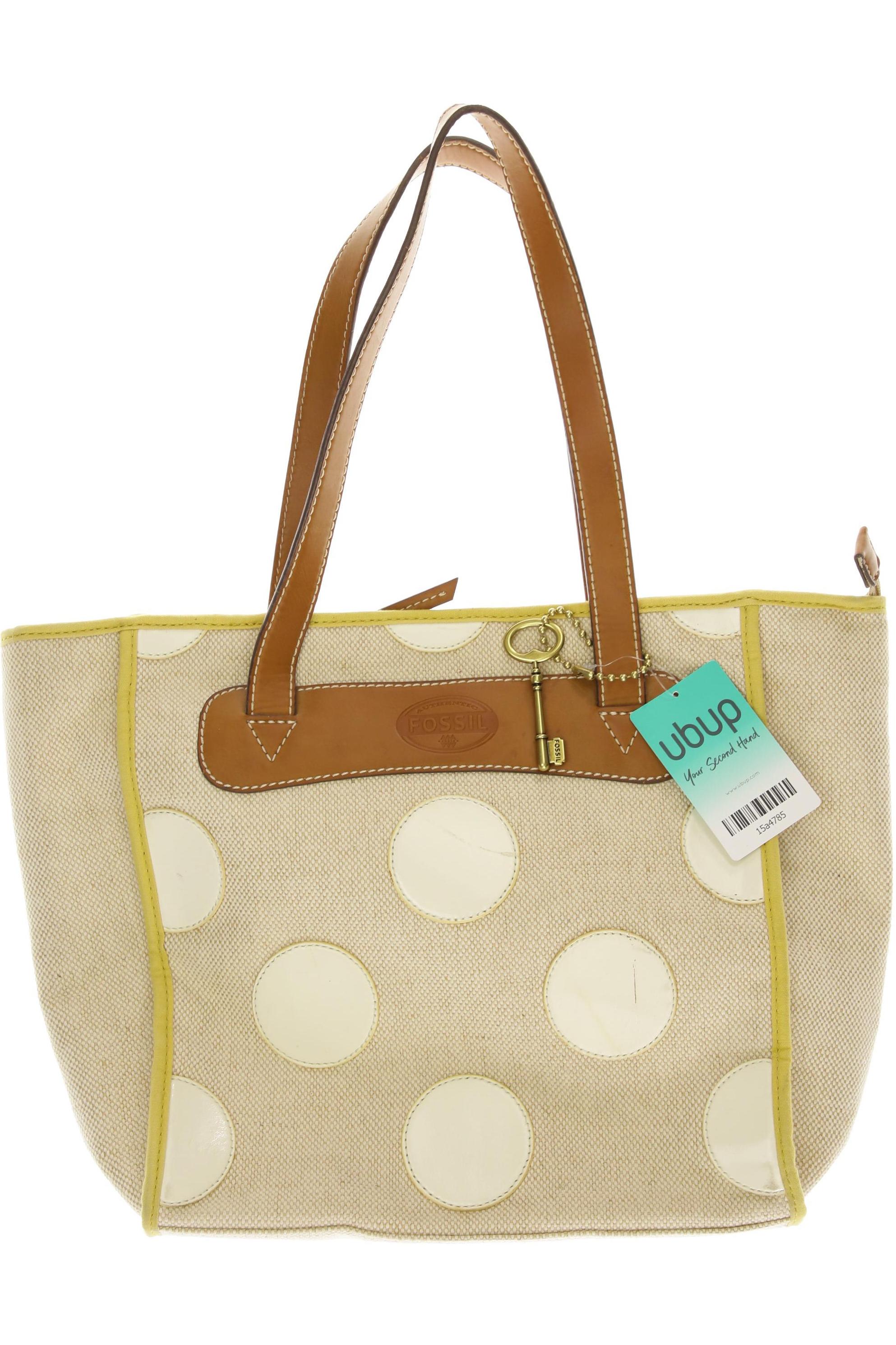 

Fossil Damen Handtasche, beige, Gr.