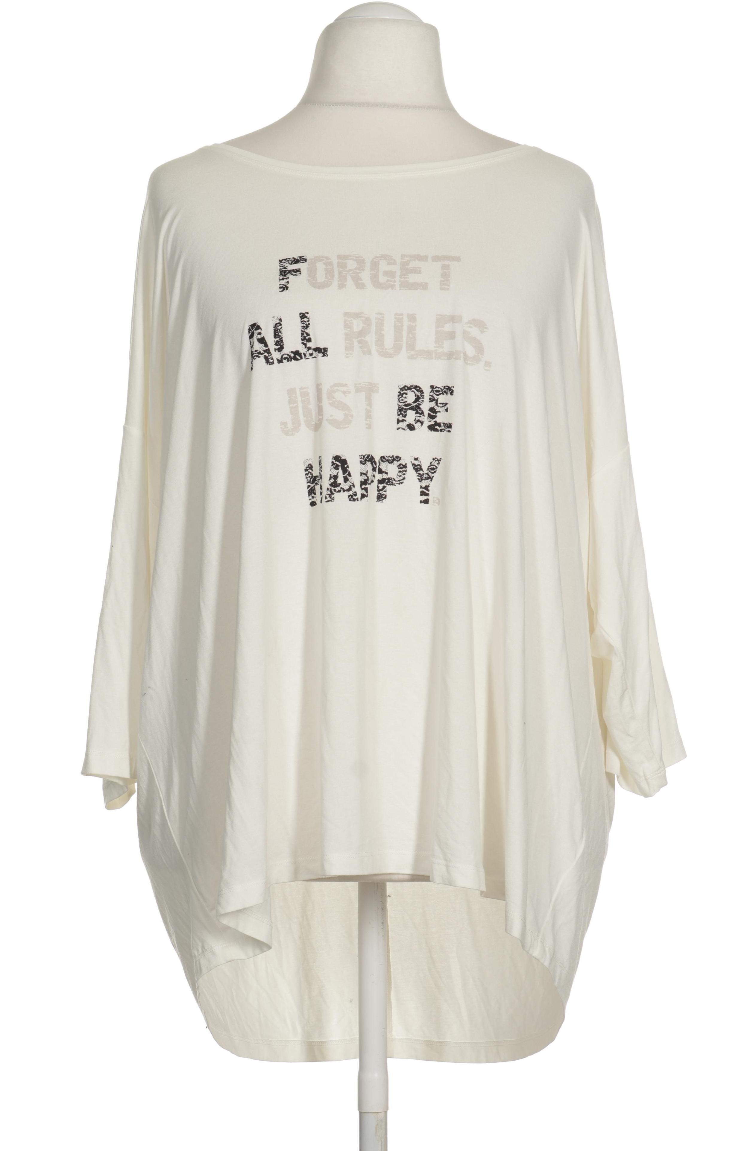 

Samoon by Gerry Weber Damen Langarmshirt, weiß, Gr. 54