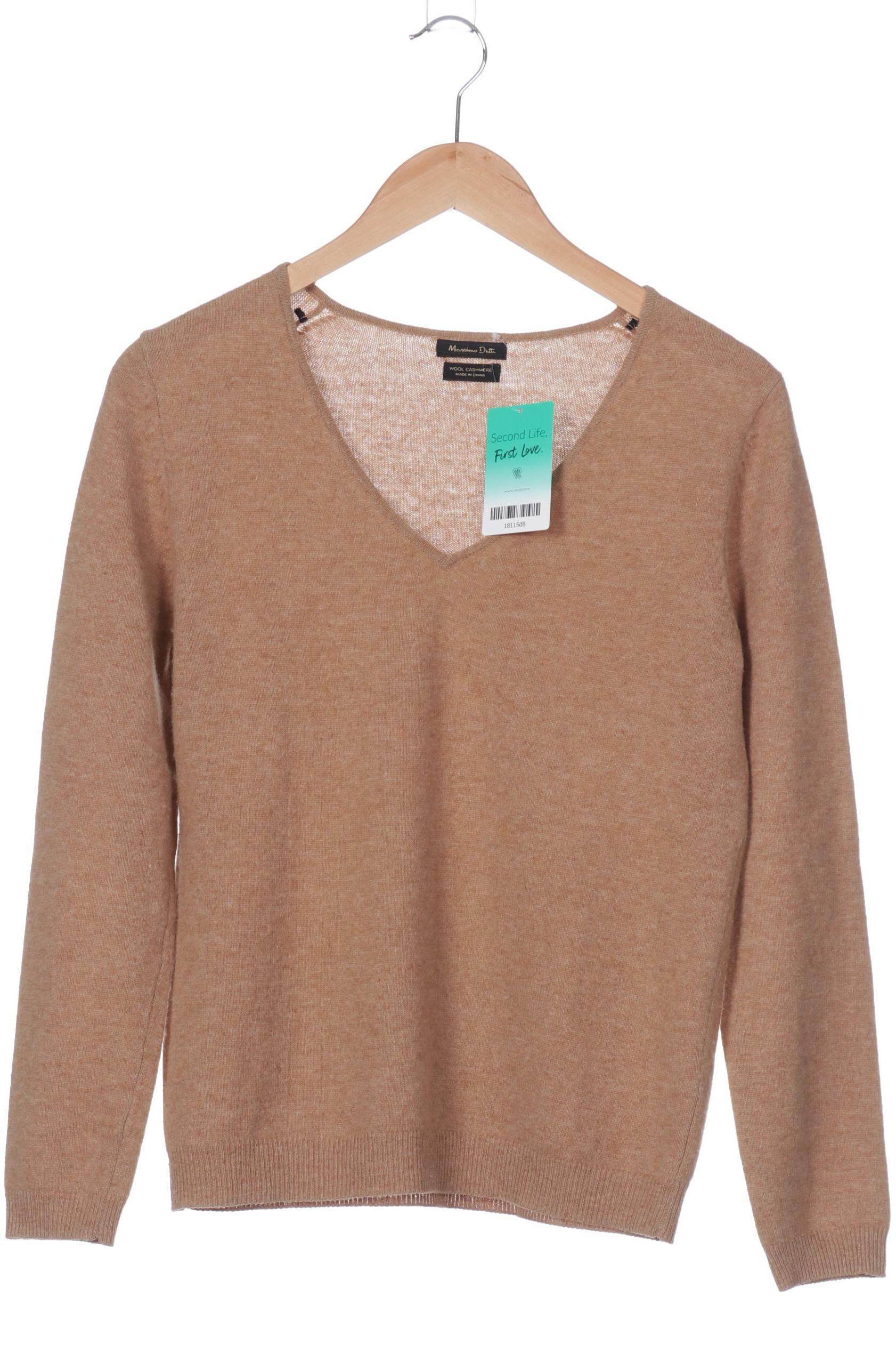 

Massimo Dutti Damen Pullover, braun, Gr.