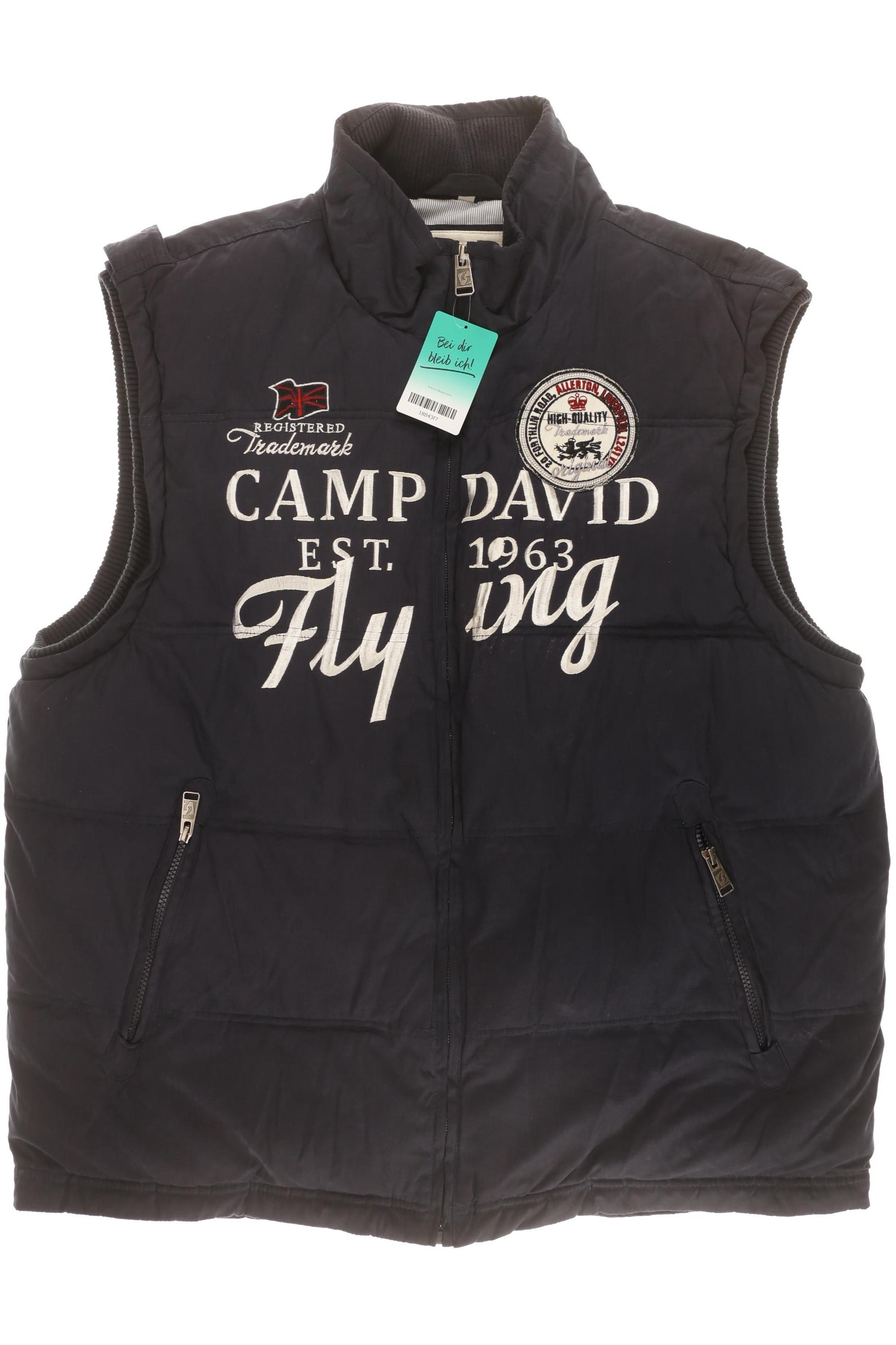 

Camp David Herren Weste, blau, Gr.