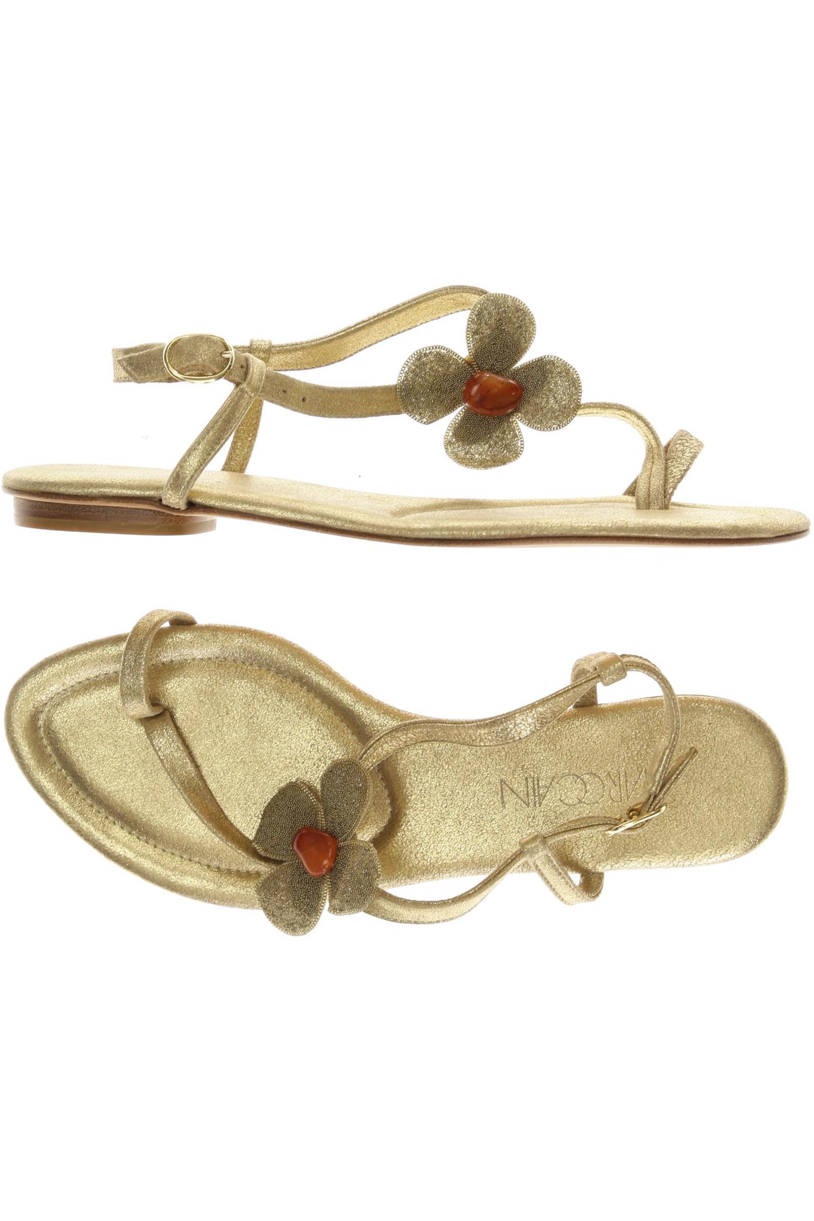 

Marc Cain Damen Sandale, gelb, Gr. 39