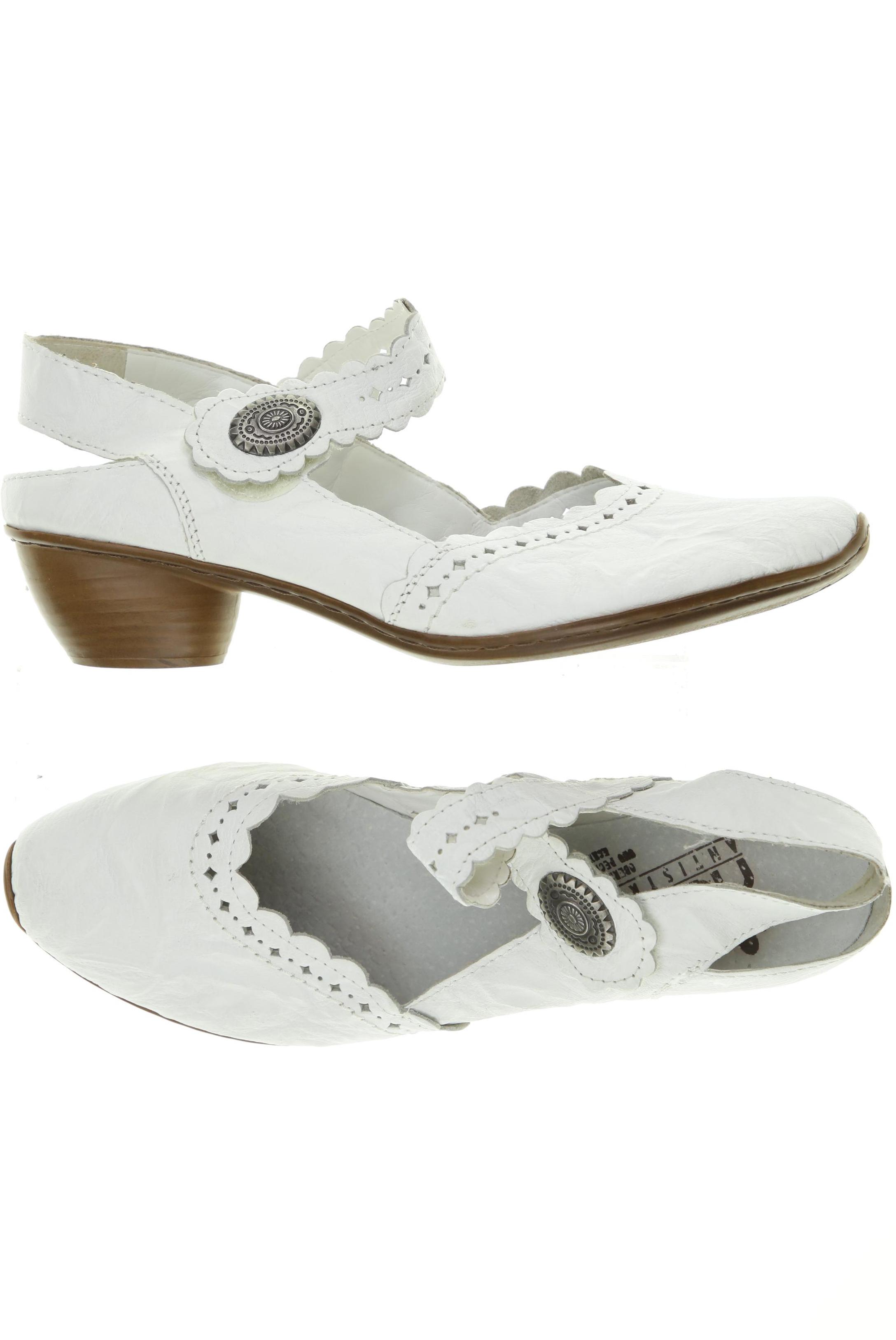 

Rieker Damen Sandale, weiß, Gr. 41