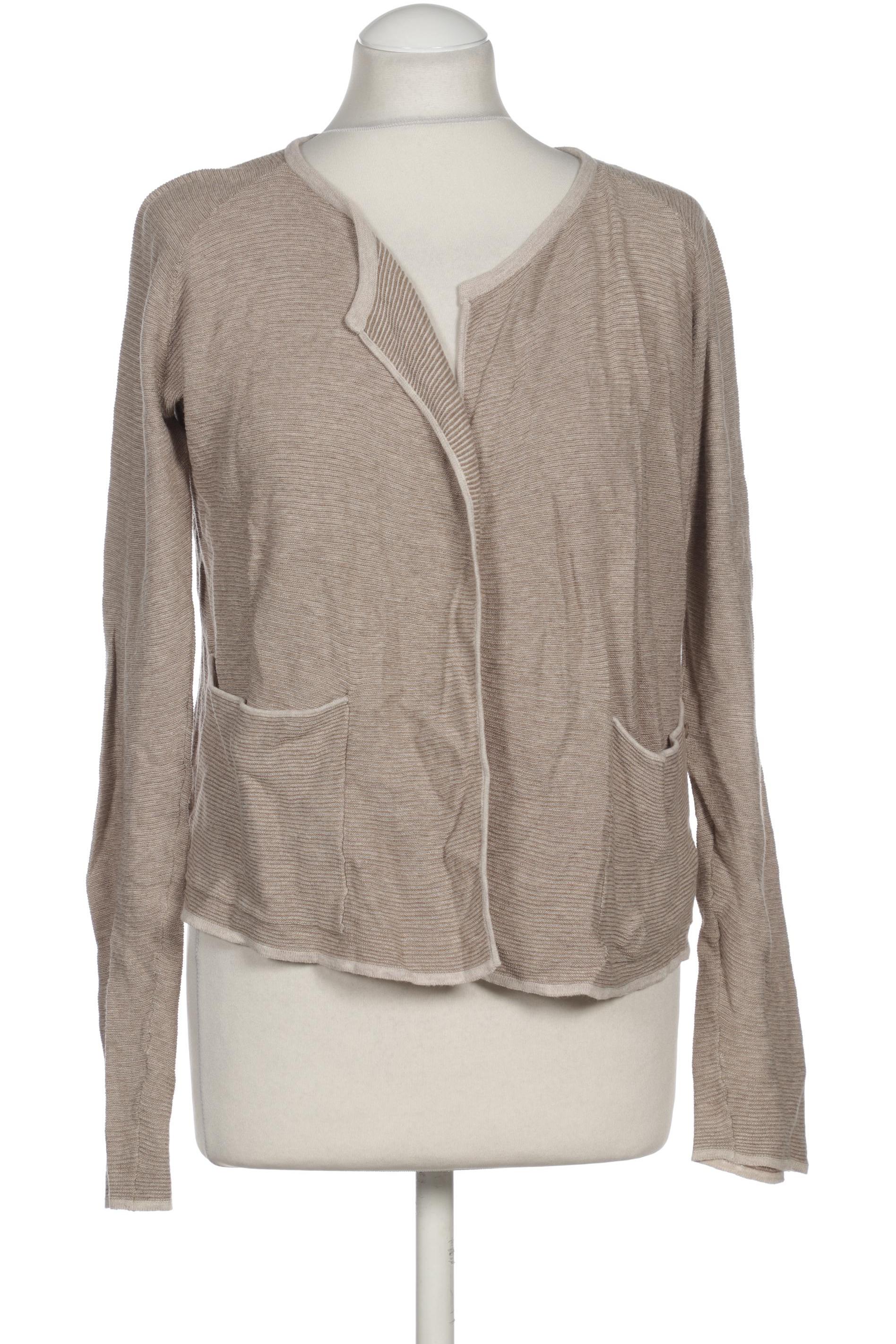 

hessnatur Damen Strickjacke, beige, Gr. 36