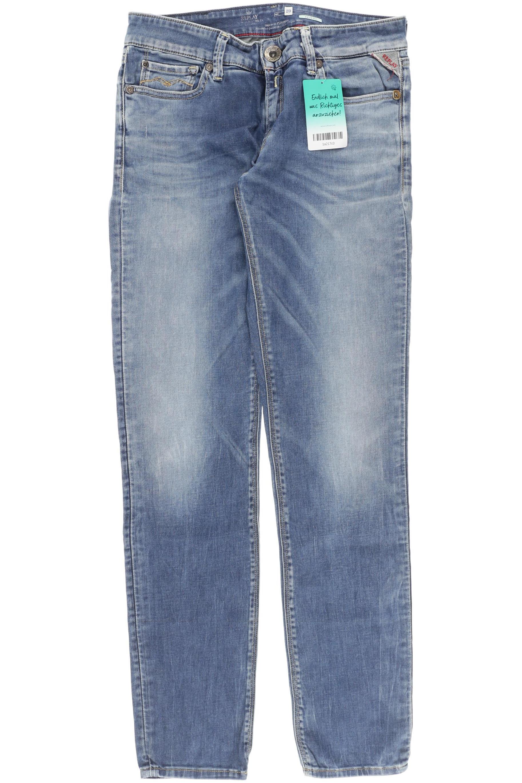 

Replay Damen Jeans, blau, Gr. 29